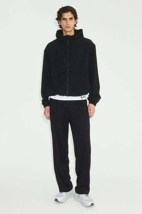relaxed fit sports joggers with drymove? - black