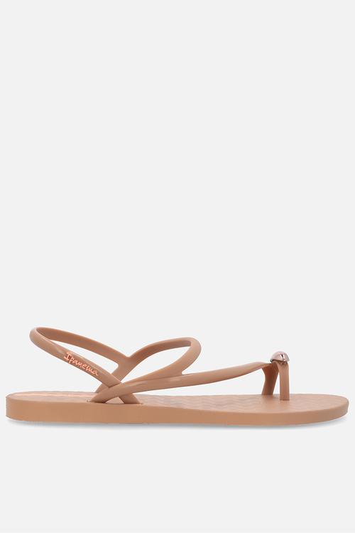 Glam ring sandal - brown rose