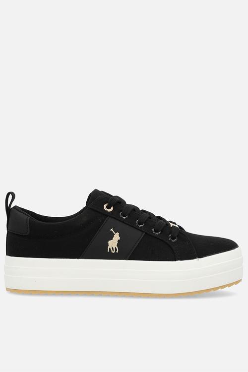 Canvas sneaker - black