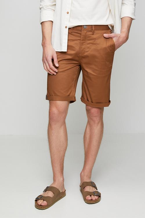 Bs Chino Shorts - Walnut