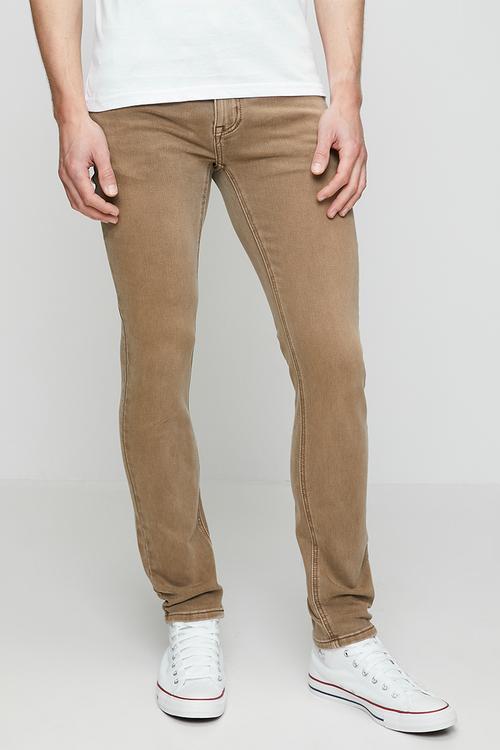 Slim Fit Garment Dye Denim - Dessert