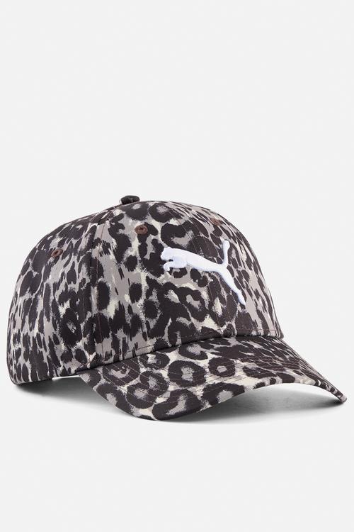 Ess Elevated Aop Bb Cap - Buttercream-Leopard