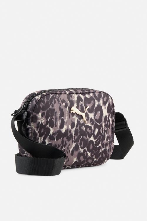Pop Crossbody Bag - Puma Black-Leopard Aop