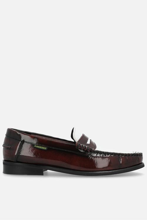 Presley - Burgundy/White
