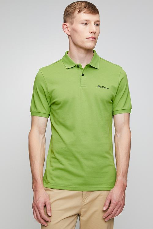 Ben Polo S/S - Piquant Green