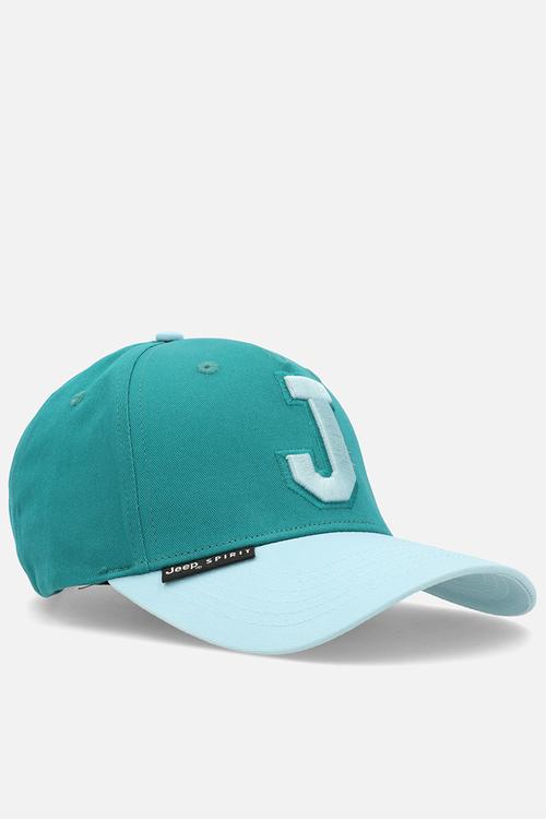 Two tone baseball peak - green