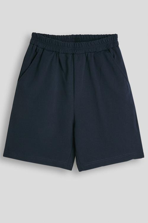 Sweatshorts with drawstring - light navy