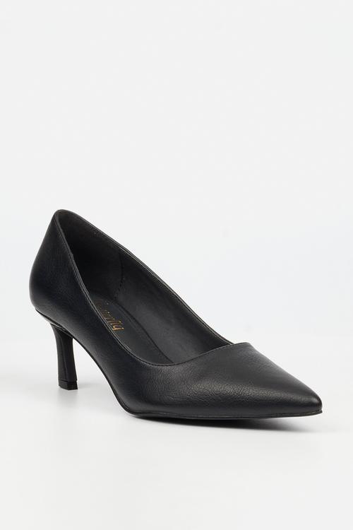 Angelica 1 court heel - black