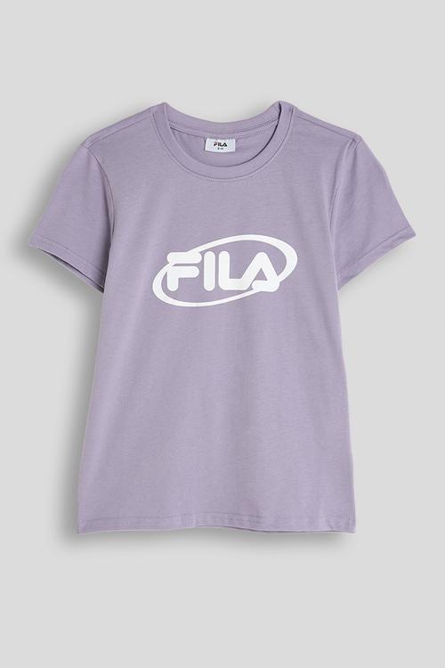 Revel T-Shirt -Sweet Lavender/ White