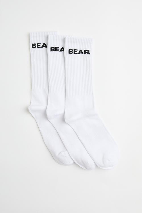 3 Pack Crew Cut - White/Black