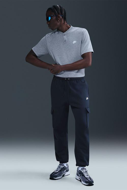 Club Bb Cargo Pant - Obsidian/Obsidian/White