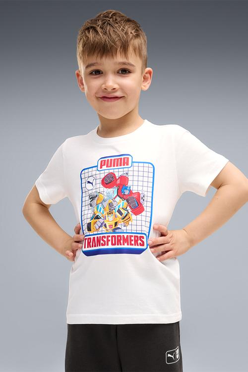 Puma X Transformers Graphic Tee - Puma White