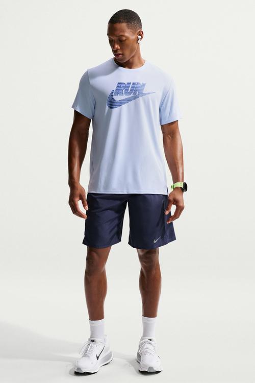 Dri Fit Miler 9Ul Short - Midnight Navy/Reflective Silv