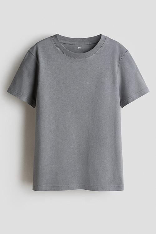 Cotton T-shirt - grey