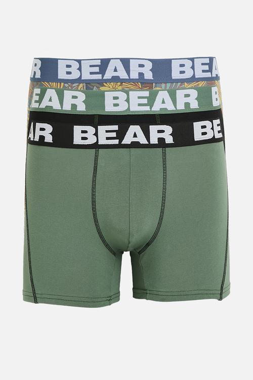 3Pk Fashion Bodyshort - Green Multi