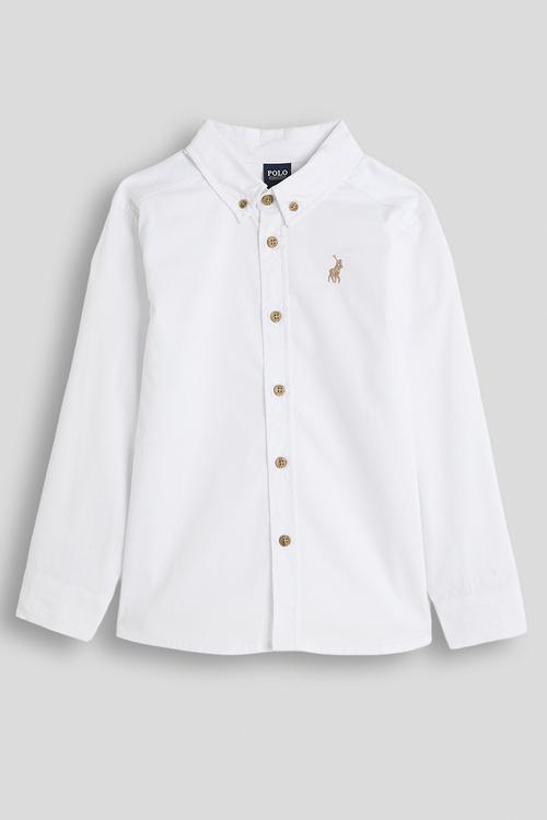 Boys Nicholas Ls Shirt - White