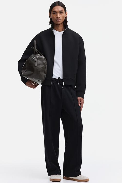 Relaxed fit joggers - black