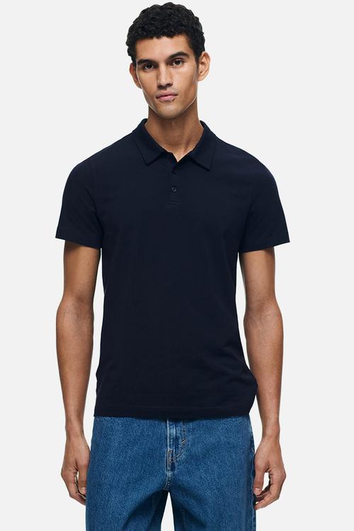 Slim fit polo shirt  - navy blue