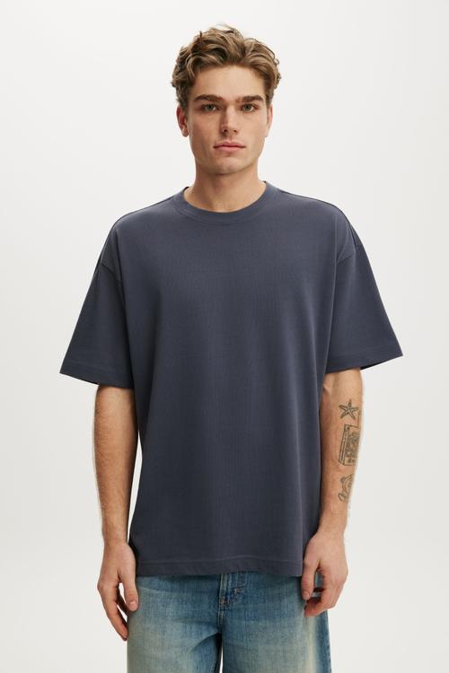 Box Fit T-shirt - Denim Blue