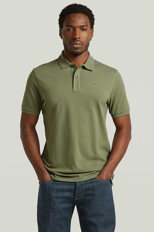 Dunda slim polo s\s- four leaf clover