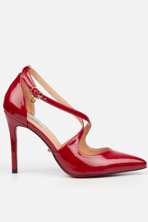 Lola 77 crossover classic heel - red