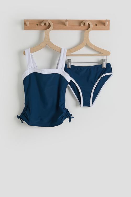 Tankini - navy/white