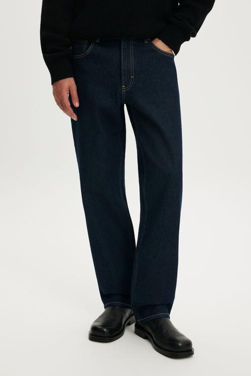 Loose Straight Jean - Snap Blue