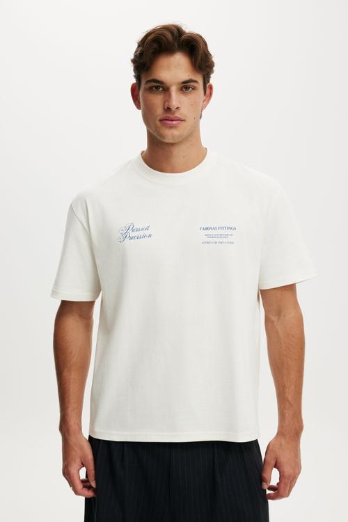 Everyday Fit Graphic T-Shirt-Vintage White / Pursuit