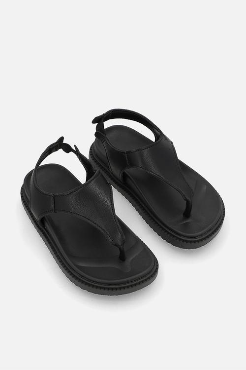Thong sandals - black