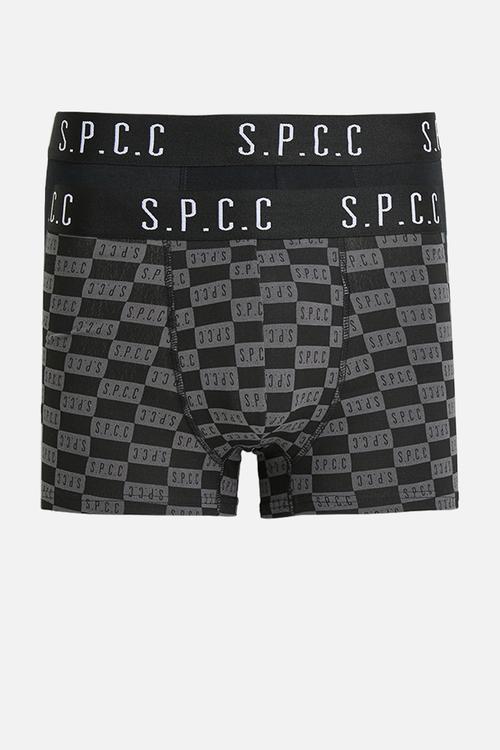 Morello Boxer 2 Pack - Black/Charcoal