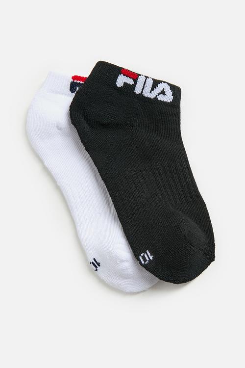 Stallone Ankle Sock Kids (2Pk) - Black/White