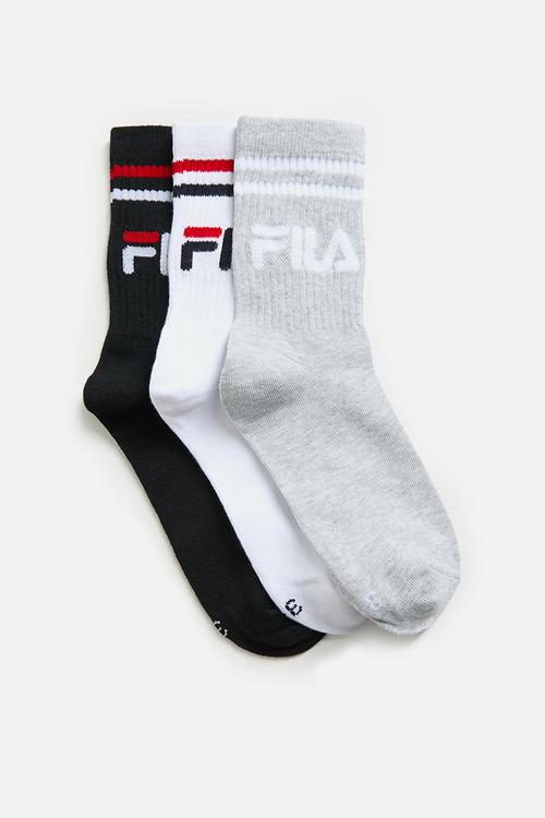 Stallone three quarter sock ladies 3pk - multi