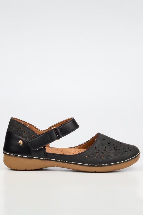 Cindi 7 mary-jane - black