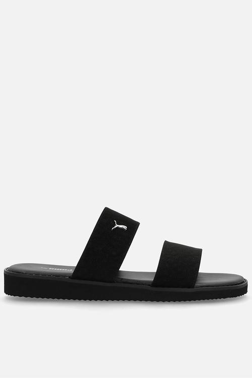 Gracecat Dbl Strap Feather ZADP -  Black/ Black/ Silver