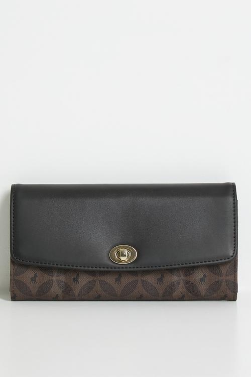 Medina Trifold Purse - Espresso