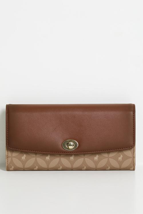 Medina Trifold Purse - Chestnut