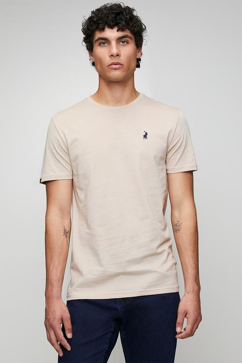 MENS ESSENTIAL CREW NECK SS TEE - Grey