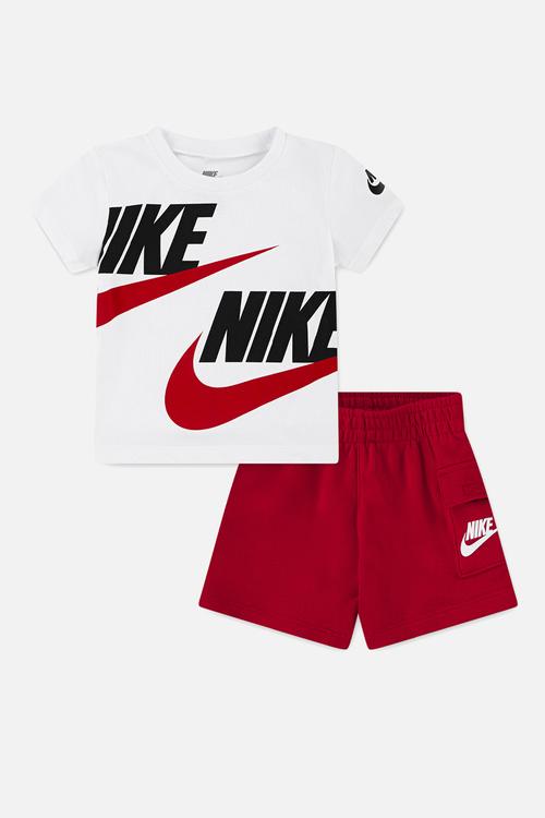 Nkb B Nsw Hbr Cargo Short Set - University Red