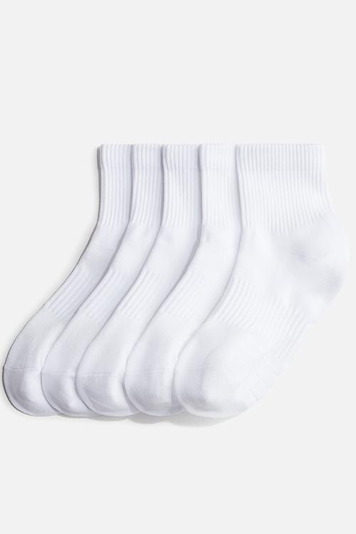 5-pack sports socks with drymove? - white