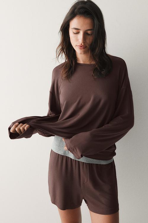 Modal pyjamas - dark brown