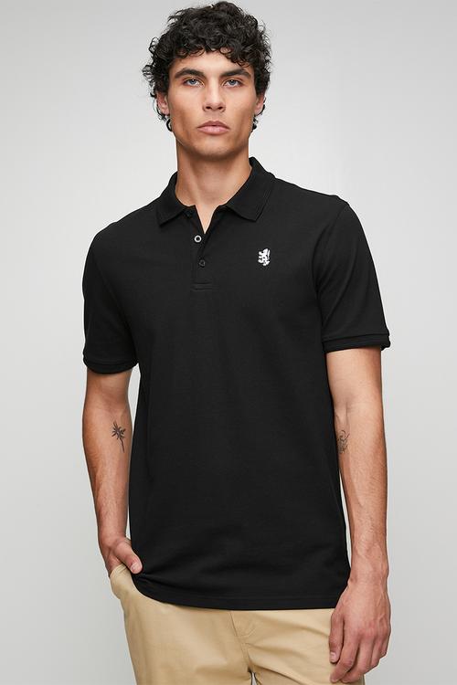 Pringle Austyn Pique Golfer - Black