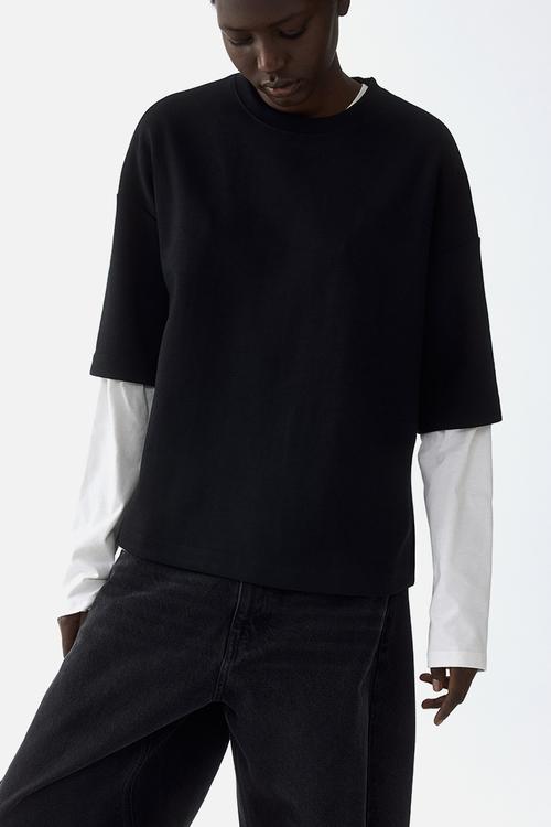 Interlock t-shirt - black