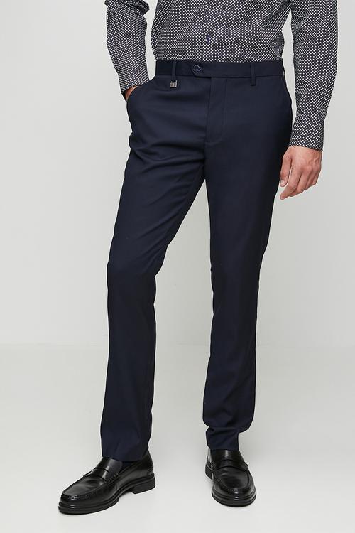 Mens slim fit trouser - navy