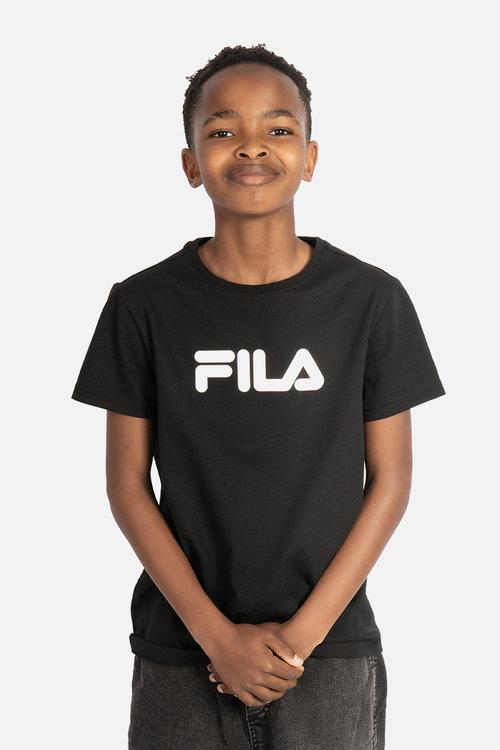 Mono deckle tee - black