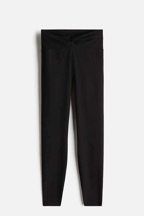 Sports leggings with softmove™ - black