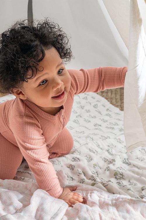 Dream Blanket Silky Soft - French Floral