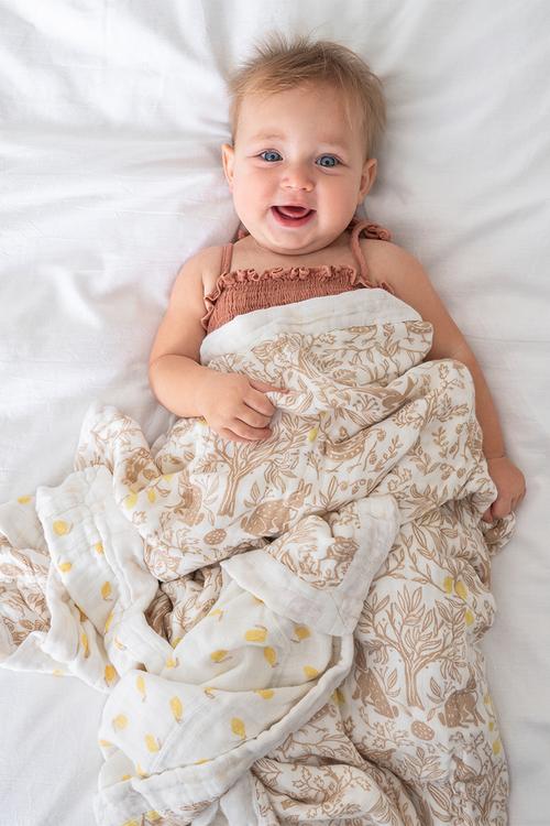 Dream Blanket Silky Soft - Natural Woodland