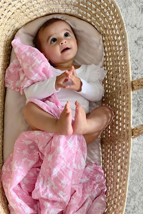 Large Swaddles Cotton Muslin 2Pk - Ma Fleur 2-Pack