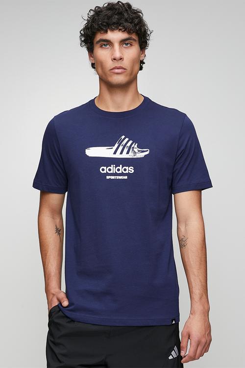Small LogoIDE ILL Tee  - dark blue