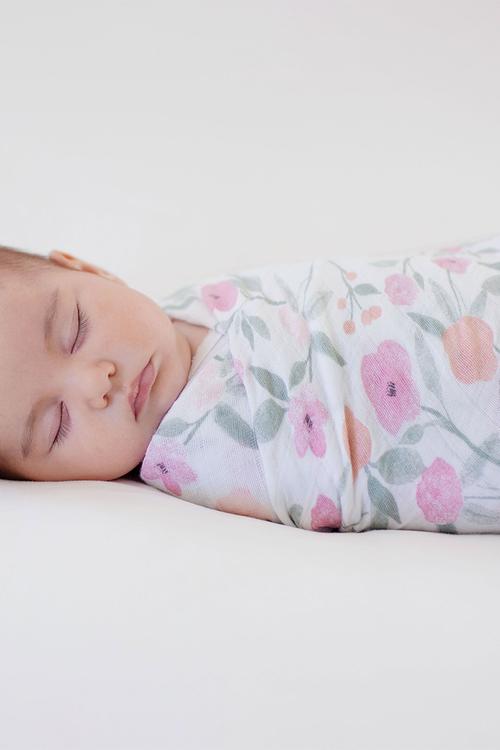 Large Swaddles Cotton Muslin 4Pk - Ma Fleur 4-Pack